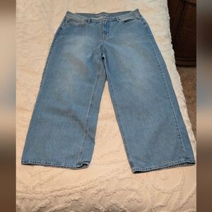 Old Navy NWOT Wide-Leg High Rise Women’s Jeans, Size 14 TALL (316)